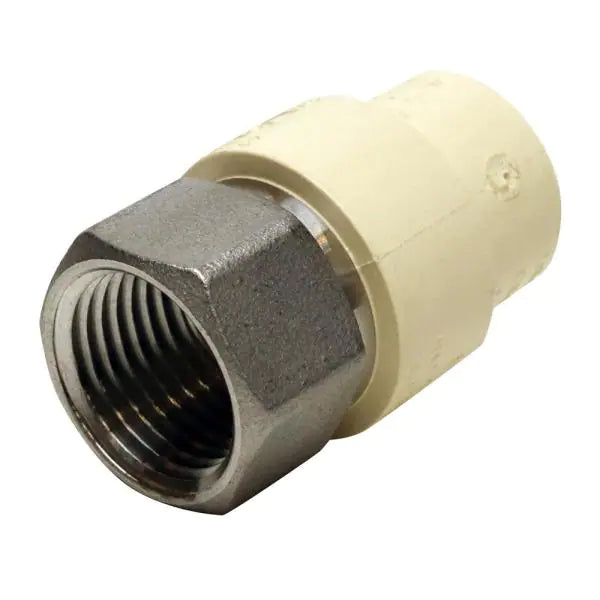 City Supply, 1-1/2" CPVC X FIP Stainless Steel Adapter