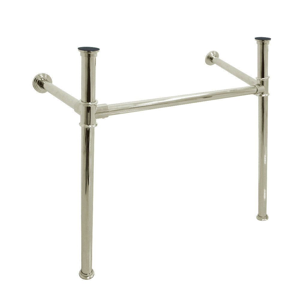 Kingston Brass, Kingston Brass VPB13686 Fauceture Stainless Steel Console Sink Legs, Polished Nickel