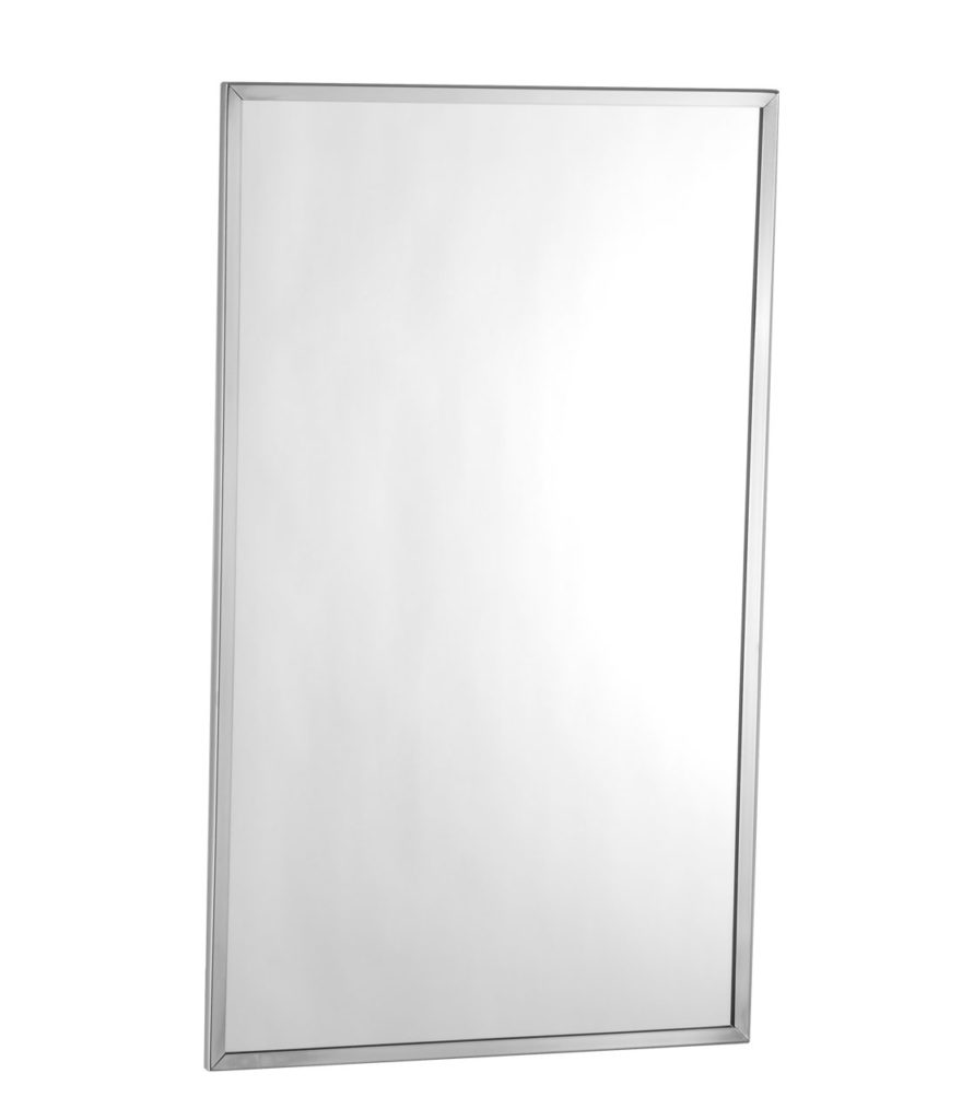 Bobrick Washroom, TEMPERED GLASS MIRROR