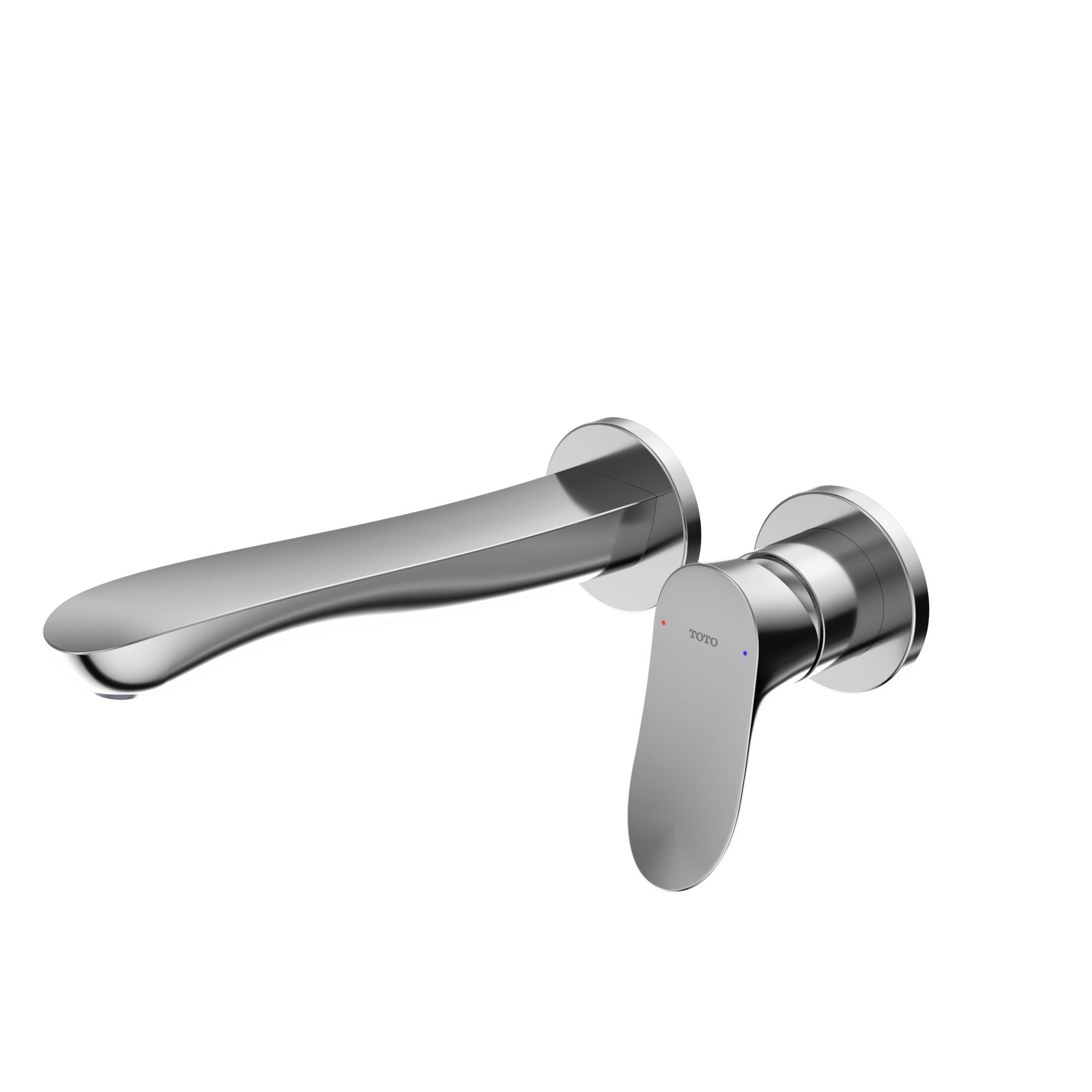 TOTO, TOTO 1.2 Gpm Long Wall-Mount Bathroom Faucet , Polished Chrome- TLG01311UA#CP