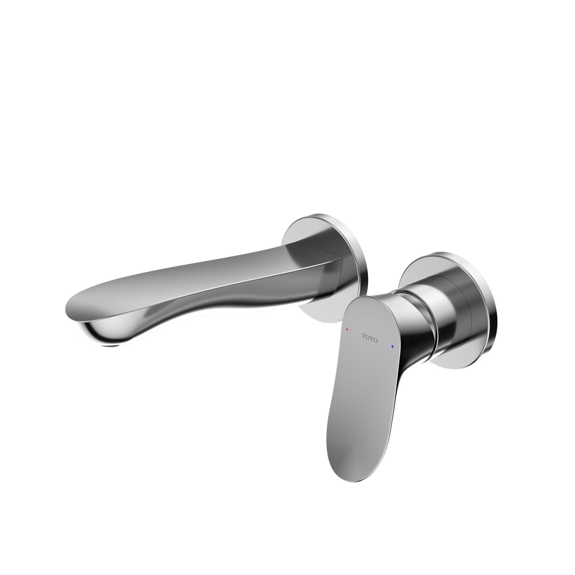 TOTO, TOTO 1.2 Gpm Wall-Mount Bathroom Faucet With Comfort Glide Technology,  Polished Chrome- TLG01310UA#CP