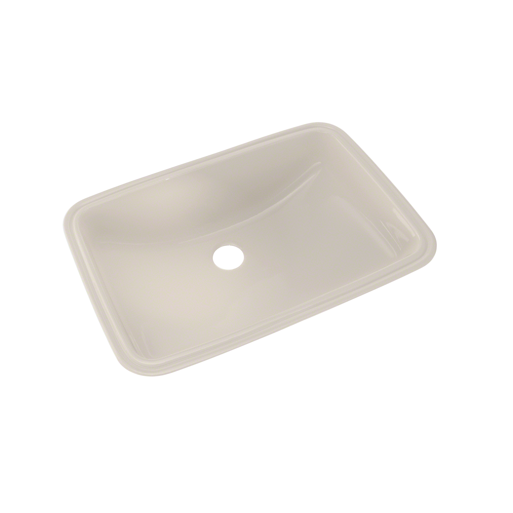 TOTO, TOTO 19" x 12-3/8" Rectangular Undermount Bathroom Sink with CeFiONtect, Sedona Beige LT542G#12